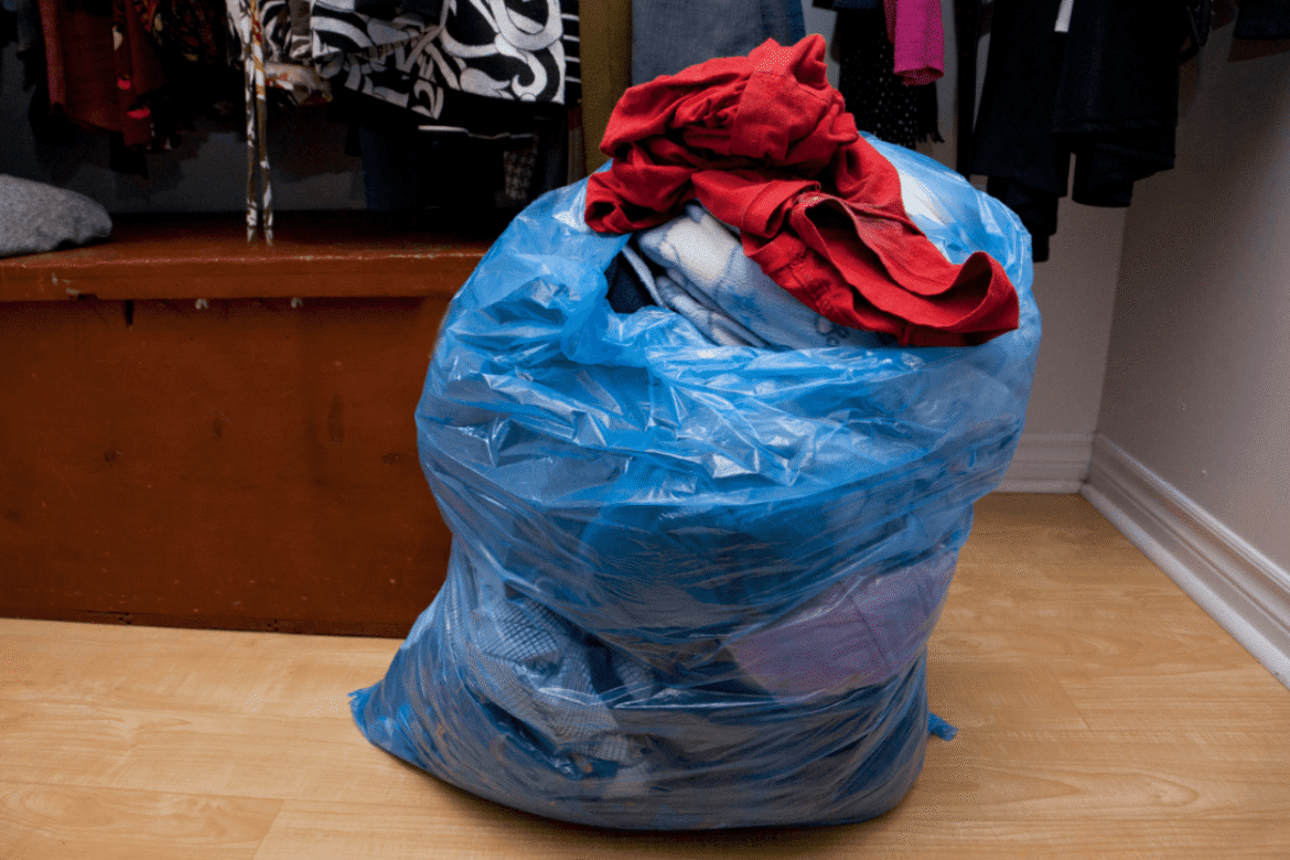 How to Throw Clothes Away